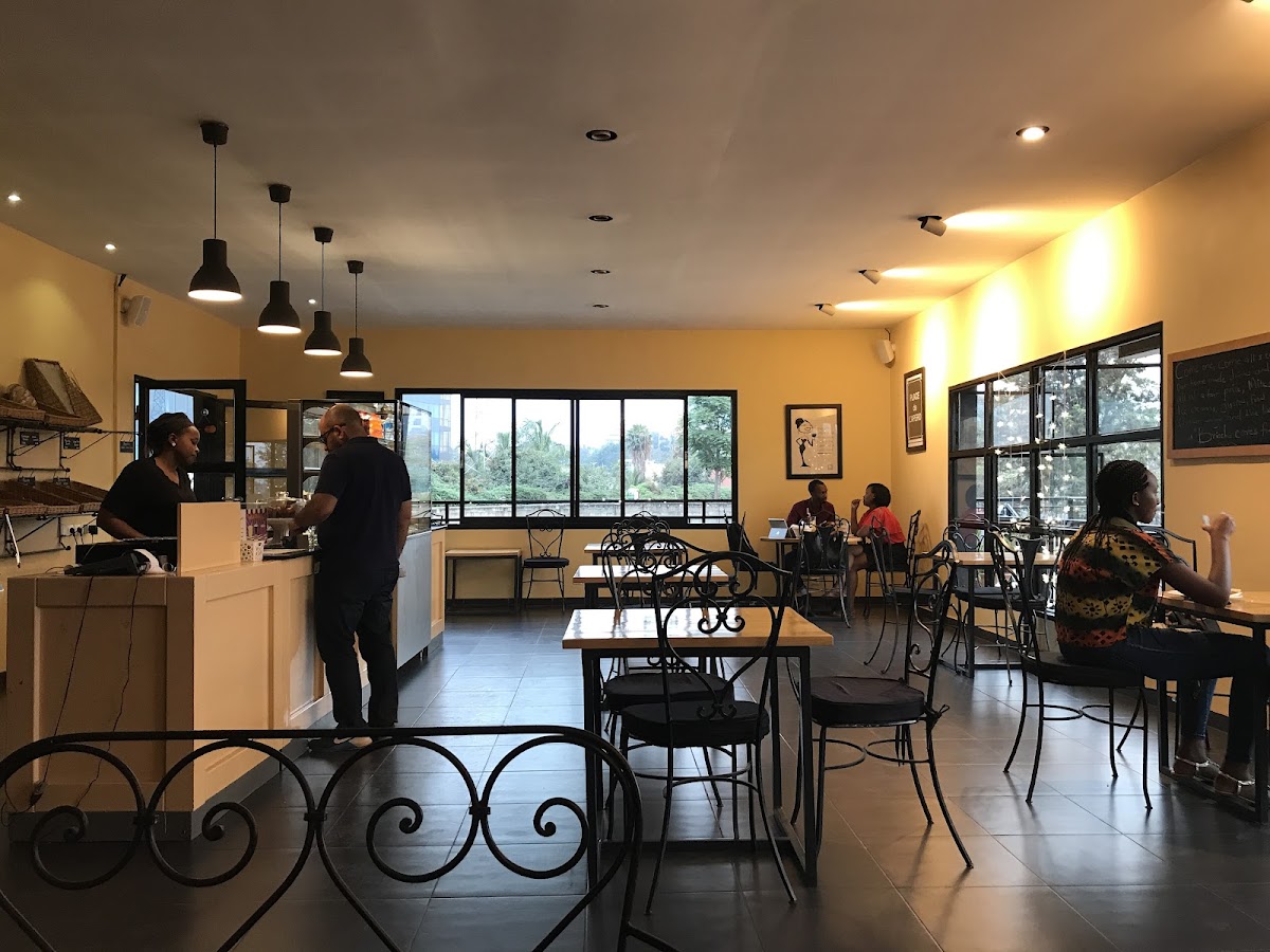 Brioche Kacyiru — the French-style bakery-and-quick-lunch counter familiar to visiting Parisian travellers
