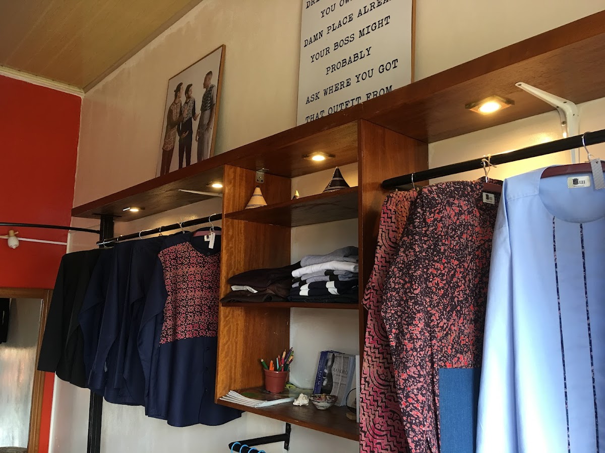 UZI Collections — one of the Kisimenti businesses tucked away in the cluster where the regulars know how to find it