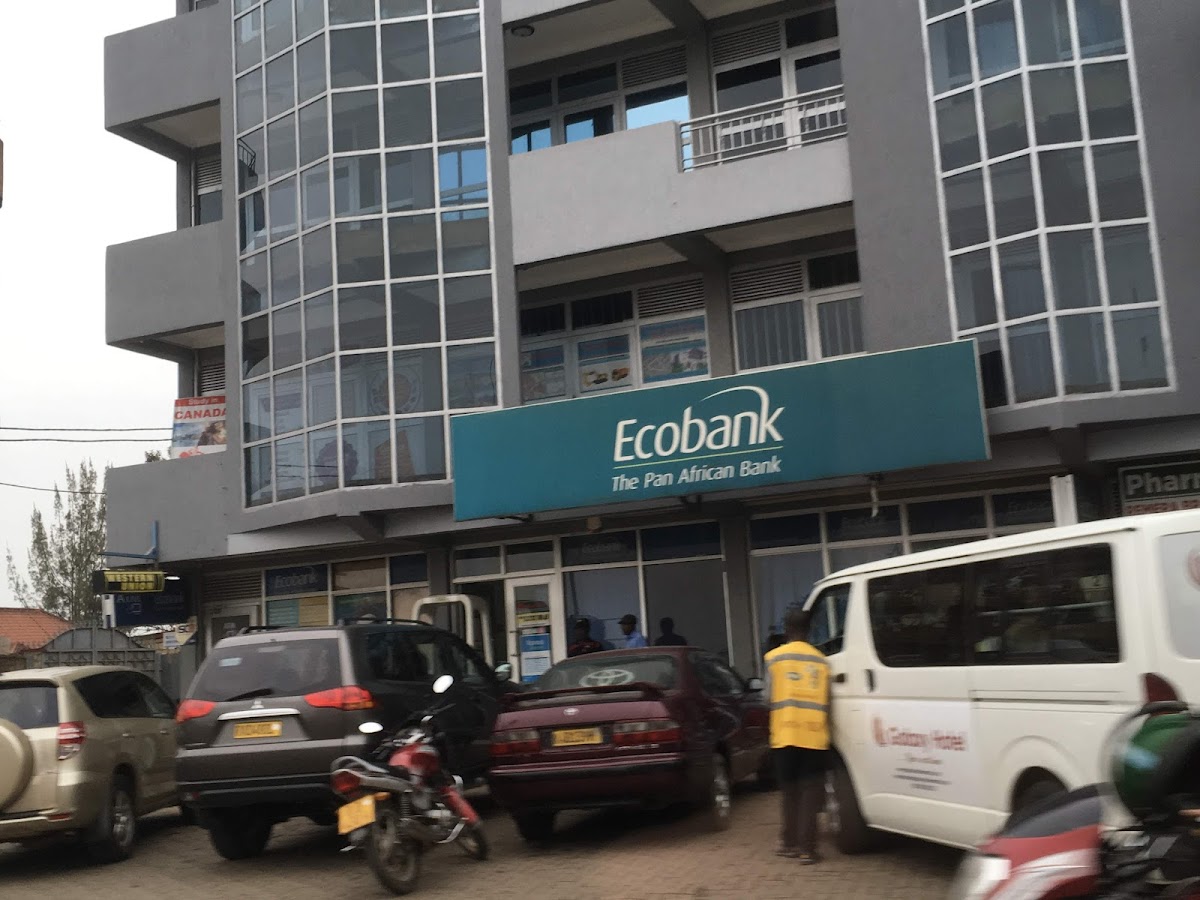Ecobank Amahoro Branch in Kigali — the kind of bank where Rwandan consultants and contractors set up the business accounts that make the contractor structure real
