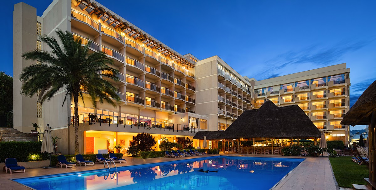 Hôtel des Mille Collines in Kiyovu — the historic Kigali property at the centre of the long Belgo-Rwandan relationship