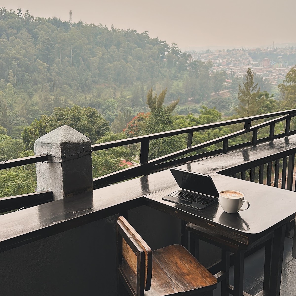 Rooftop Ikawa Café — Cafés in Kiyovu, Kigali